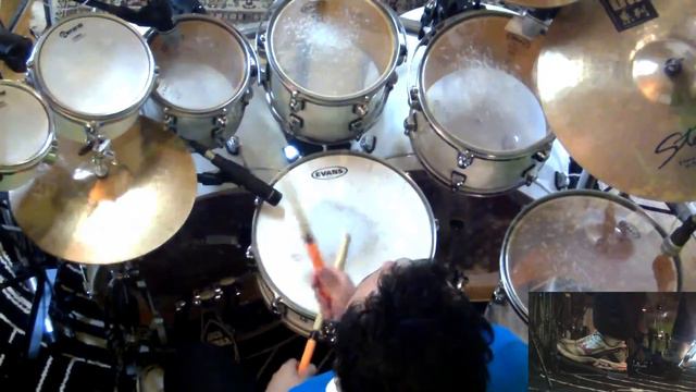 ROSA DE SARON Se DENIS CIANI bateria drum cover смотреть онлайн