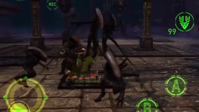 Alien vs Predator Evolution Alien Mission 1 Queen's Chamber смотреть онлайн