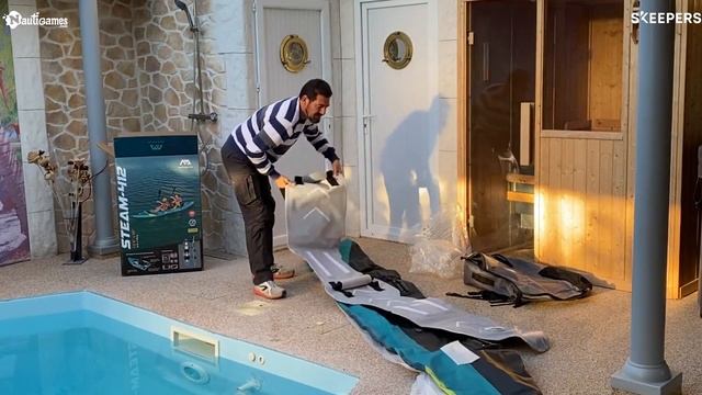 Unboxing - Kayak Gonflable Aqua Marina Steam 412 2 Personnes 2022 | Nautigames.com