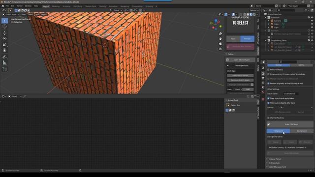 Octane for Blender // Convert ANY material by baking PBR textures смотреть онлайн