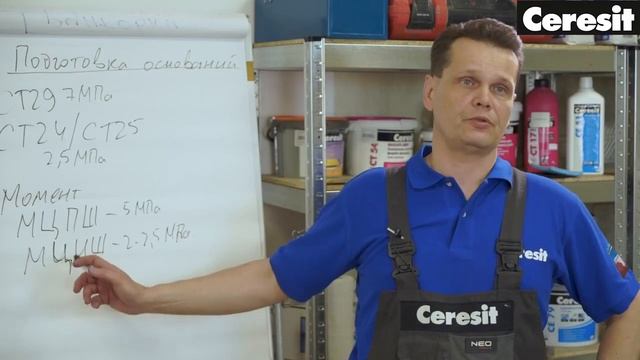 Ceresit: підготовка основи | Ceresit: подготовка основания