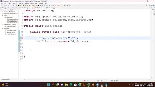 Selenium WebDriver Setup on Microsoft Edge Browser смотреть онлайн