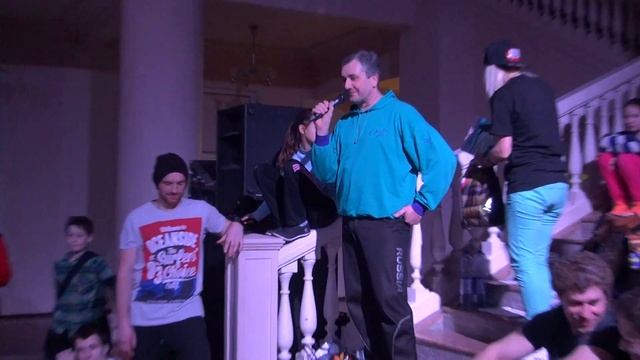 Битотерапия battle - Игорь Станиславович Пичугин ("ветеран брейкданса") смотреть онлайн