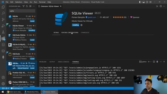 20 - Setting Up SQLite Viewer & Editor in VS Code for Django | Django Master Series смотреть онлайн