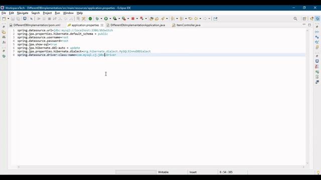 DB : Spring boot Database Switching | No Code Change , but DB change from MySQL to Postgres to H2 смотреть онлайн