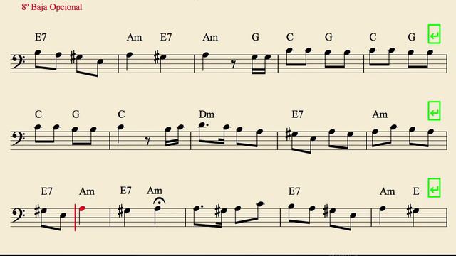 25 th December Sheet Music for Trombone Tube and Euphonium 25 de Diciembre Fum Fum Fum смотреть онлайн