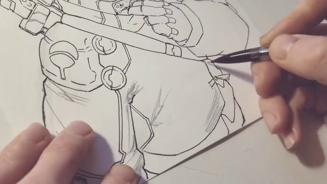 Drawing Sasuke NEW Cyberpunk Redesign! Anime Manga Sketch смотреть онлайн