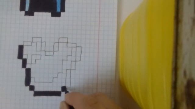 DIY:КАК НАРИСОВАТЬ НАГРУДНИК ИЗ МАЙНКРАФТА ПО КЛЕТКАМ??! смотреть онлайн