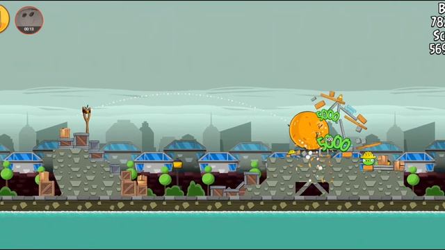 Angry Birds City Catastrophe: Front Street 1-8 смотреть онлайн