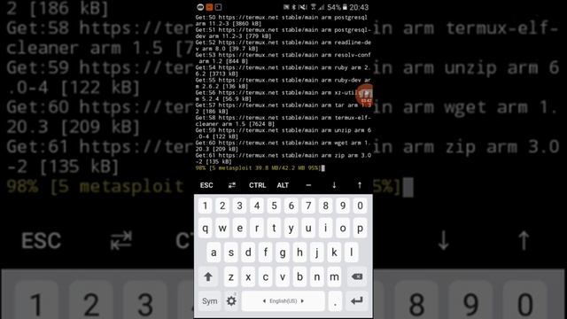 Установка Metasploit в Termux 100% способ без ошибок!!!