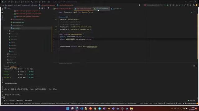 Angular Input , Output , Component Selectors смотреть онлайн
