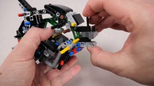 LEGO Technic 42170 Kawasaki Ninja H2R Motorcycle detailed building review