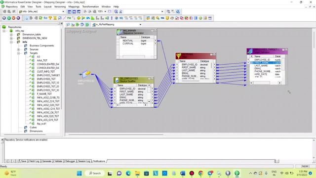 SEQUENCE GENERATOR TRANSFORMATION|INFORMATICA POWER CENTER смотреть онлайн