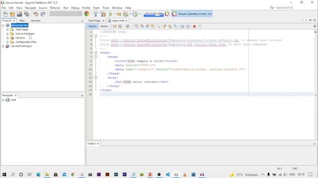 Creating Servlet using GenericServlet Class | Web Technologies | Advanced Java |#YouTube смотреть онлайн