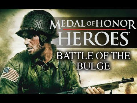 Medal of Honor: Heroes - Battle of the Bulge - Belgium campaign (PSP) Full walkthrough смотреть онлайн
