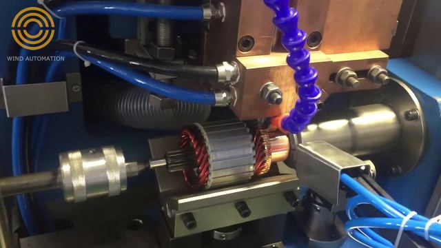 Hybrid car motor starter motor armature TIG welding machine---WIND AUTOMATION смотреть онлайн