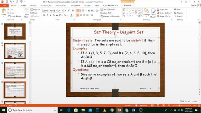Union, Intersection, Difference, Complement of Sets | Set Theory|Discrete Structure| By Muazzam Ali смотреть онлайн