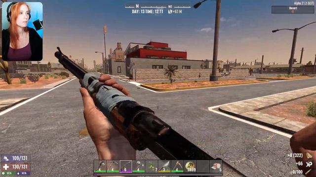 Nosey Stalker Zombies (13) | Evac Series | 7 Days to Die Alpha 21 Lets Play смотреть онлайн