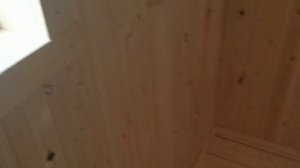 Баня 3х6 трёхсекционная с крылечком по каркасной технологии