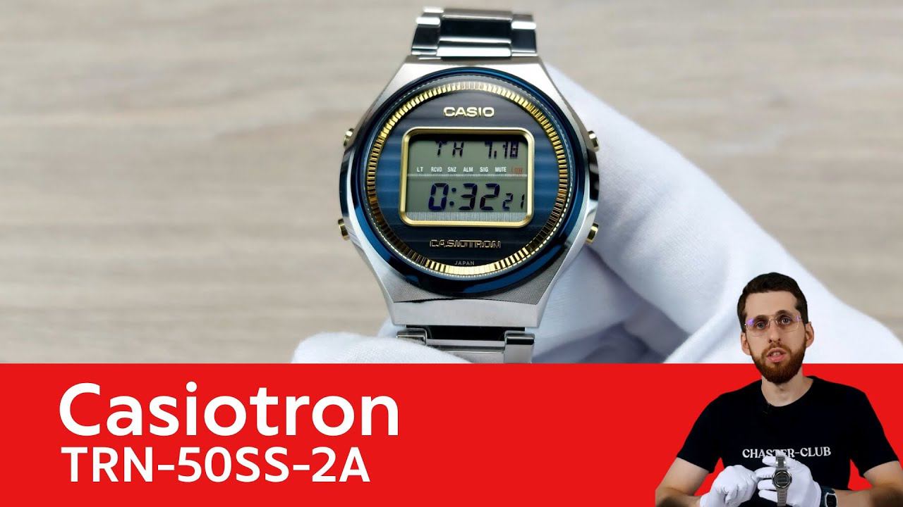 Юбилейные Casiotron / Casio TRN-50SS-2A