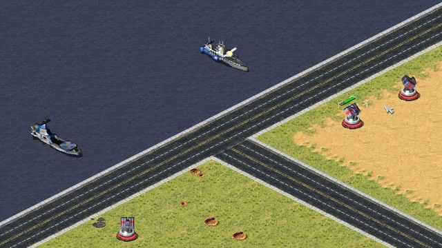 Dreadnought vs Carrier - Best for Siege - Red Alert 2 смотреть онлайн