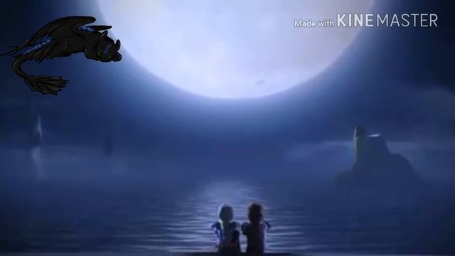 Астрид и Иккинг "Нарисуй мне небо" смотреть онлайн