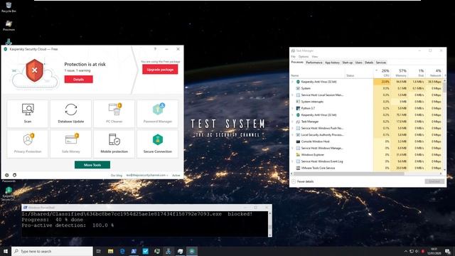 Kaspersky Security Cloud Review | Test vs Malware смотреть онлайн