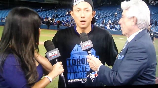 Kawasaki epic ALDS game 5 win post game interview смотреть онлайн