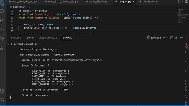 How To Read Parquet Data Using Snowpark | Snowpark Python Tutorial смотреть онлайн