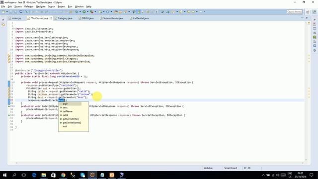 Introduction to Request forward and redirect смотреть онлайн