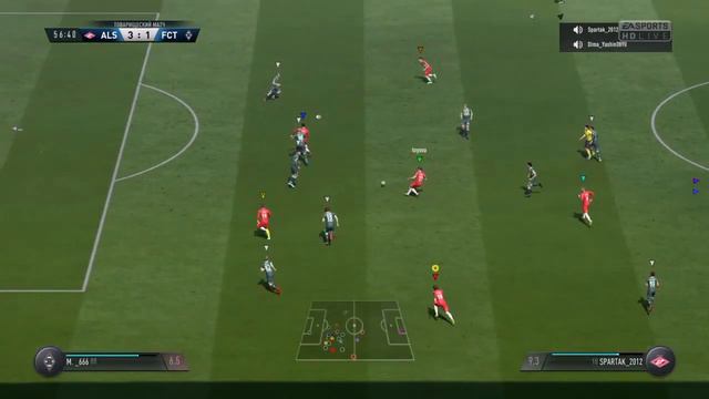 FIFA17 Клубы Профи LFRM PS4 Major ProClub League Турнир 1-й Тур FC ALISA vs VFC TORPEDO смотреть онлайн