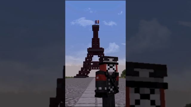 Я в Париже! #minecraft #жители #мем #shorts смотреть онлайн