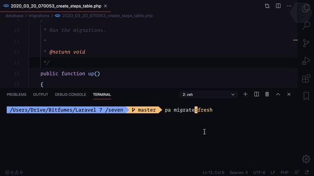 45 Laravel 7 for beginner Todo List Mini Project 27 | Todo has Many Steps смотреть онлайн