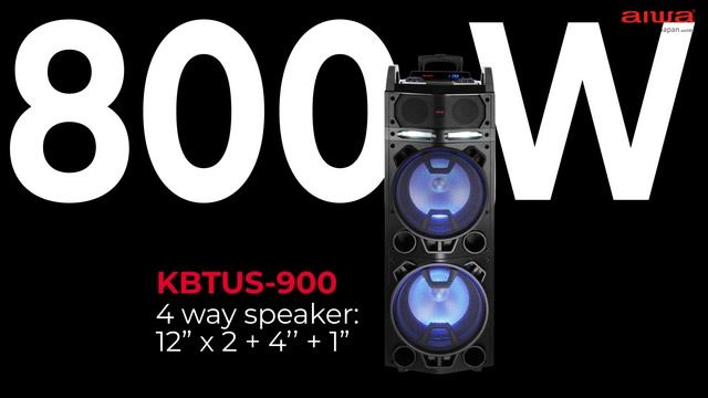 Powerful impressive sound | KBTUS-400 & KBTUS-700 & KBTUS-900 | Aiwa Europe смотреть онлайн