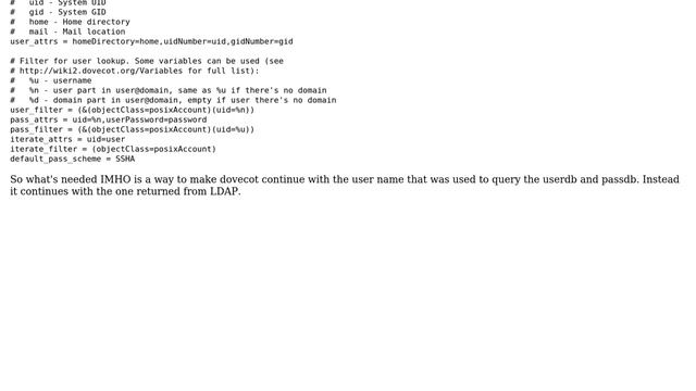 Cannot authenticate via LDAP as user has multiple UIDs смотреть онлайн