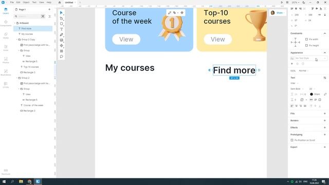 How to design a mobile app in Lunacy. Part 2