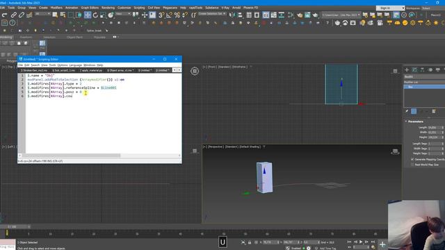 3D Max, Простейшие скрипты на Maxscript. Урок 0.1 смотреть онлайн