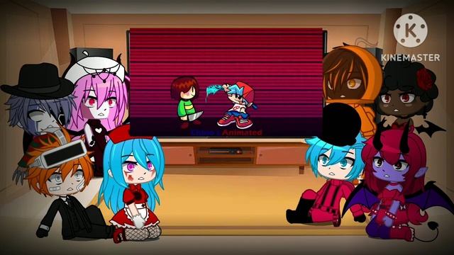 FNF React To Chara VS BF Knife Fight |Special Halloween ???| смотреть онлайн