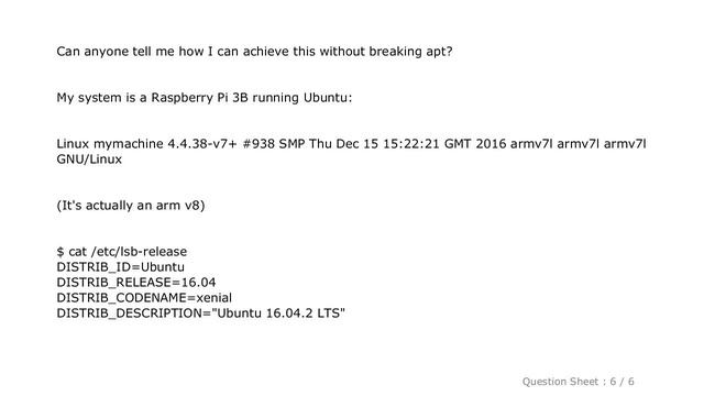 PYTHON : How to update-alternatives to Python 3 without breaking apt? смотреть онлайн