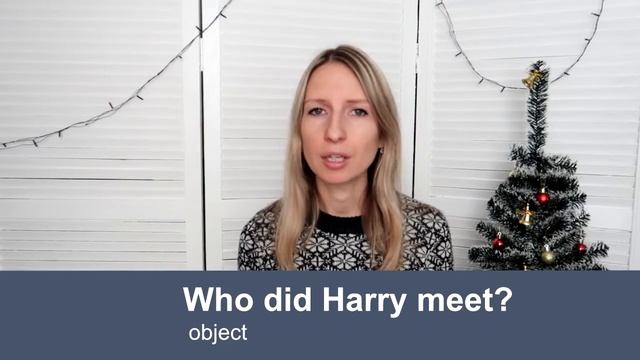 Types of Questions in English: Questions to the Subject. смотреть онлайн