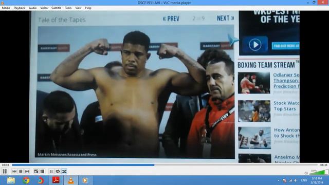 T.THOMPSON VS O.SOLLIS PREDICTION смотреть онлайн