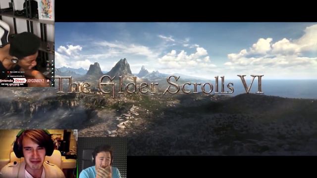 THE ELDER SCROLLS 6 TEASER TRAILER REACTION MASHUP Pewdiepie Markiplier Etika смотреть онлайн
