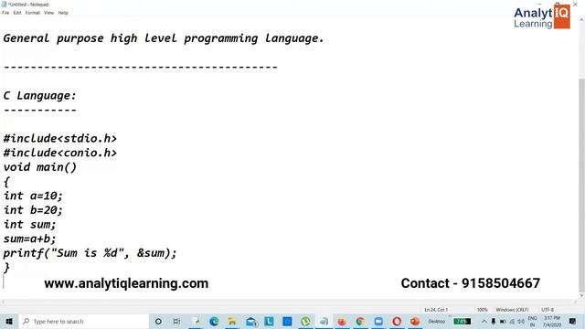 Python For Beginners - Part 1 by Analytiq Learning смотреть онлайн