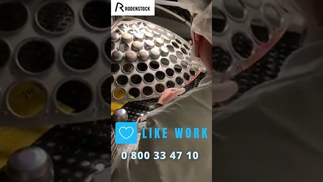 Видео работы с завода линз Rodenstoc от LikeWork смотреть онлайн