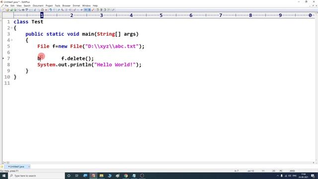 File handling in java | java code to delete file inside a folder | from location | in directory смотреть онлайн