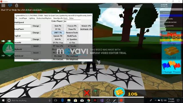 NEW ROBLOX EXPLOIT - SYSTEM48 (TRIAL!) LEVEL 7 EXPLOIT w/ QUICK COMMANDS, GAMEBREAK, & MORE! смотреть онлайн