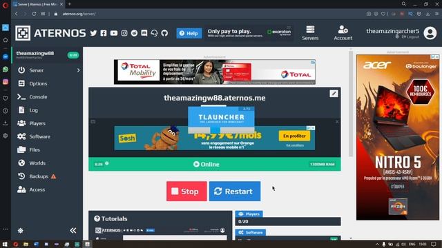 How to FIX Aternos FAILED TO VERIFY USERNAME Tlauncher!! смотреть онлайн
