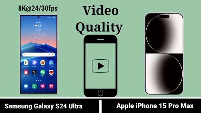 Samsung Galaxy S24 Ultra 5G vs Apple iPhone 15 Pro Max || iphone 15 pro max vs galaxy s24 ultra смотреть онлайн