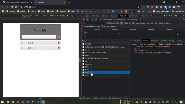 Todo List Web App with Laravel 8 and Vue 2 [RESTful API & axios] смотреть онлайн