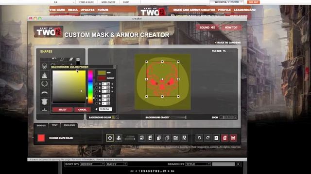 Army of Two, TFD : The mask creator (no longer available) смотреть онлайн